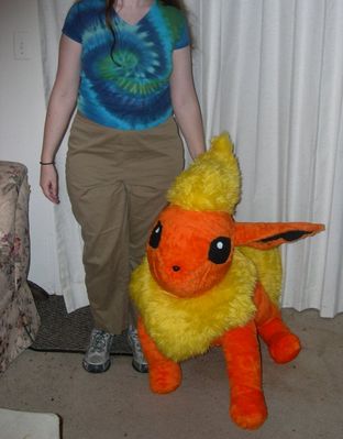 giant flareon plush